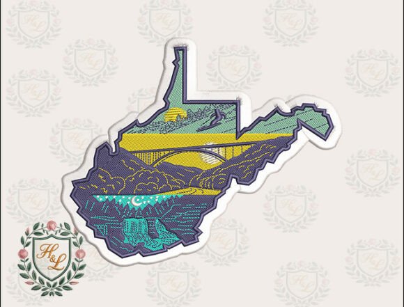 Download Layers of West Virginia Embroidery Files - Embroidery file Collection
