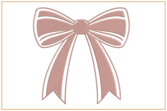 Download Ribbon Bow Embroidery Design - Ribbon bow embroidery Collection