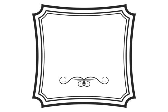 Download Black Elegant Frame. Vintage Empty Decor - Elegant frame Collection