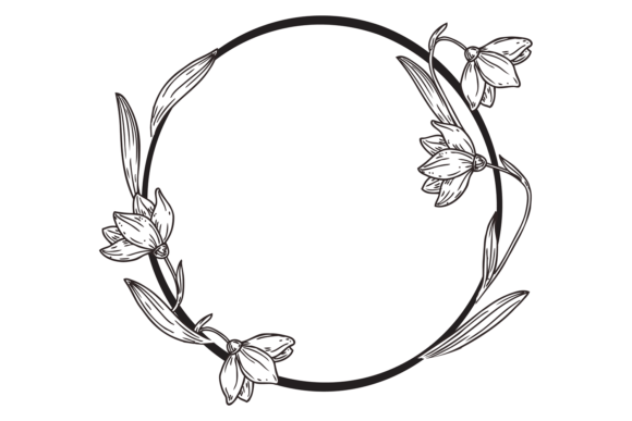 Download Vintage Elegant Frame. Hand Darwn Botani - Elegant frame Collection