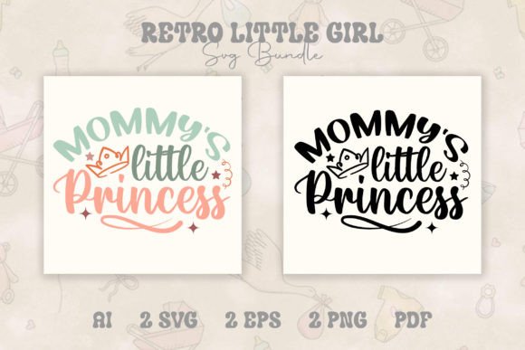 Download Mammy's Little Girl Sayings Retro SVG - Mammy Collection