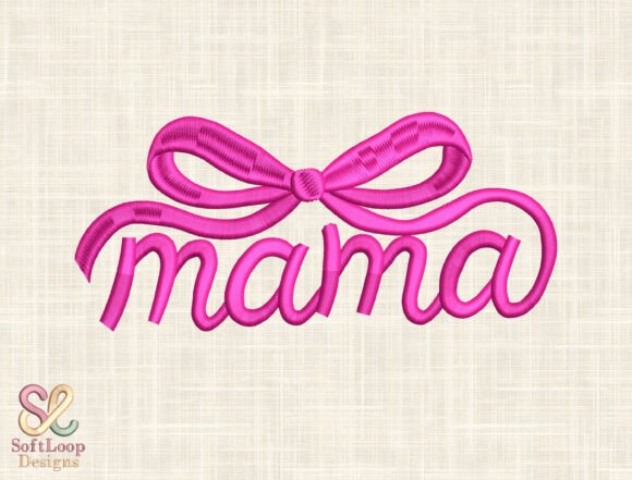 Download Cute Mom Embroidery File - Embroidery file Collection