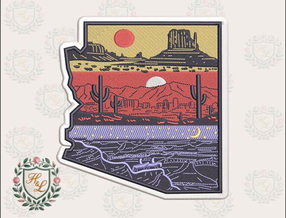 Download Arizona State Embroidery Files - Embroidery file Collection